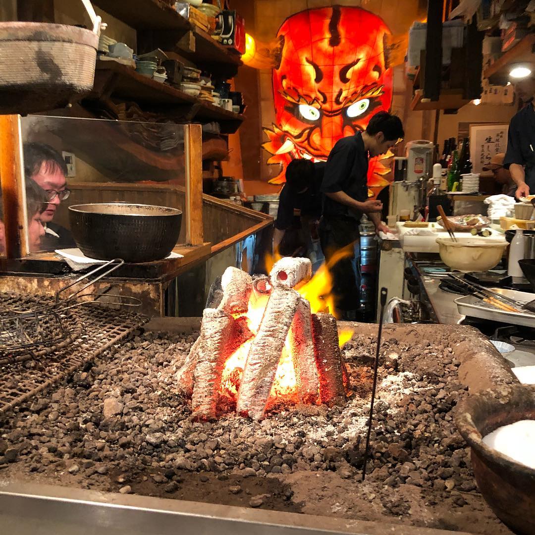 Image for Charcoal Grilled Fish in Japanese Izakaya