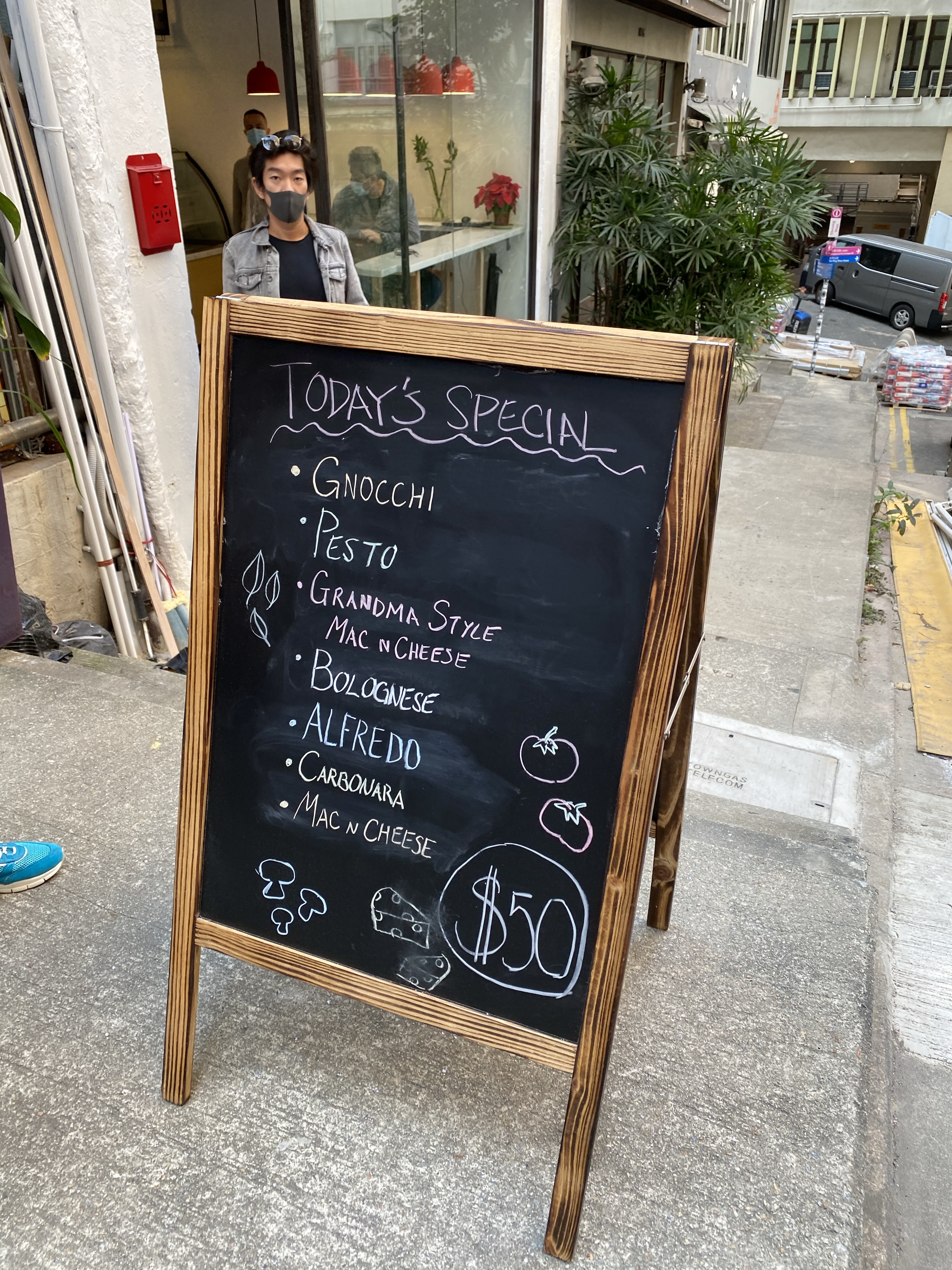 List of Pastas for 50HKD